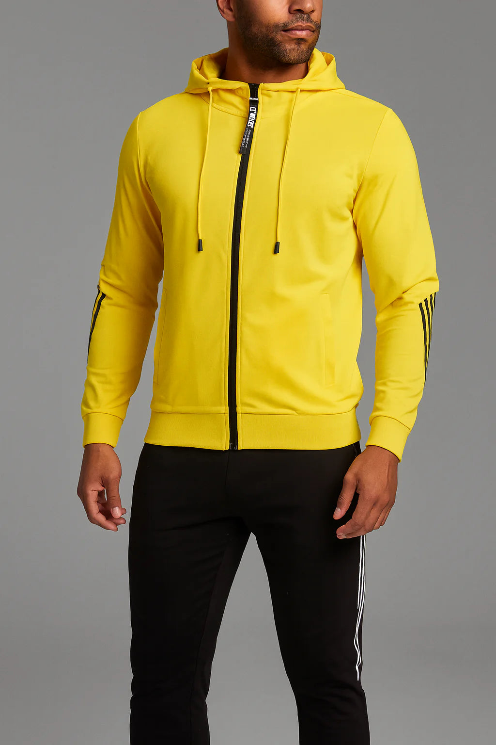 Męski sportowy komplet dresowy z kapturem | Styl casualowy