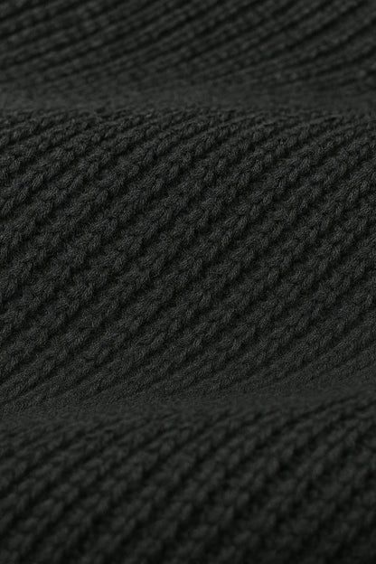 Damski sweter z golfem o luźnym kroju | Styl elegancki